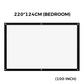 📺  High Definition Projection Screen - 120-inch Diagonal with Matte White Surface for Crystal Clear Home Cinema Experience 🎬🌟