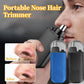 ⚡ Rechargeable Electric Nose Hair Trimmer, Portable Safe Round Head Mens Grooming Tool