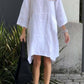 💝Casual Solid Color Cotton Linen Dress