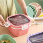 1200ml/1700ml Lunch Box with Spoon & Fork - Microwave Safe