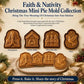 🥧✨ Faith & Nativity Christmas Mini Pie Mold Collection