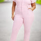 Skinny Bootcut Denim Jumpsuit