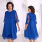 🌸🌸🌸Sheer Breeze Layered Lace Dress