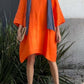 💝Casual Solid Color Cotton Linen Dress