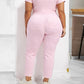 Skinny Bootcut Denim Jumpsuit