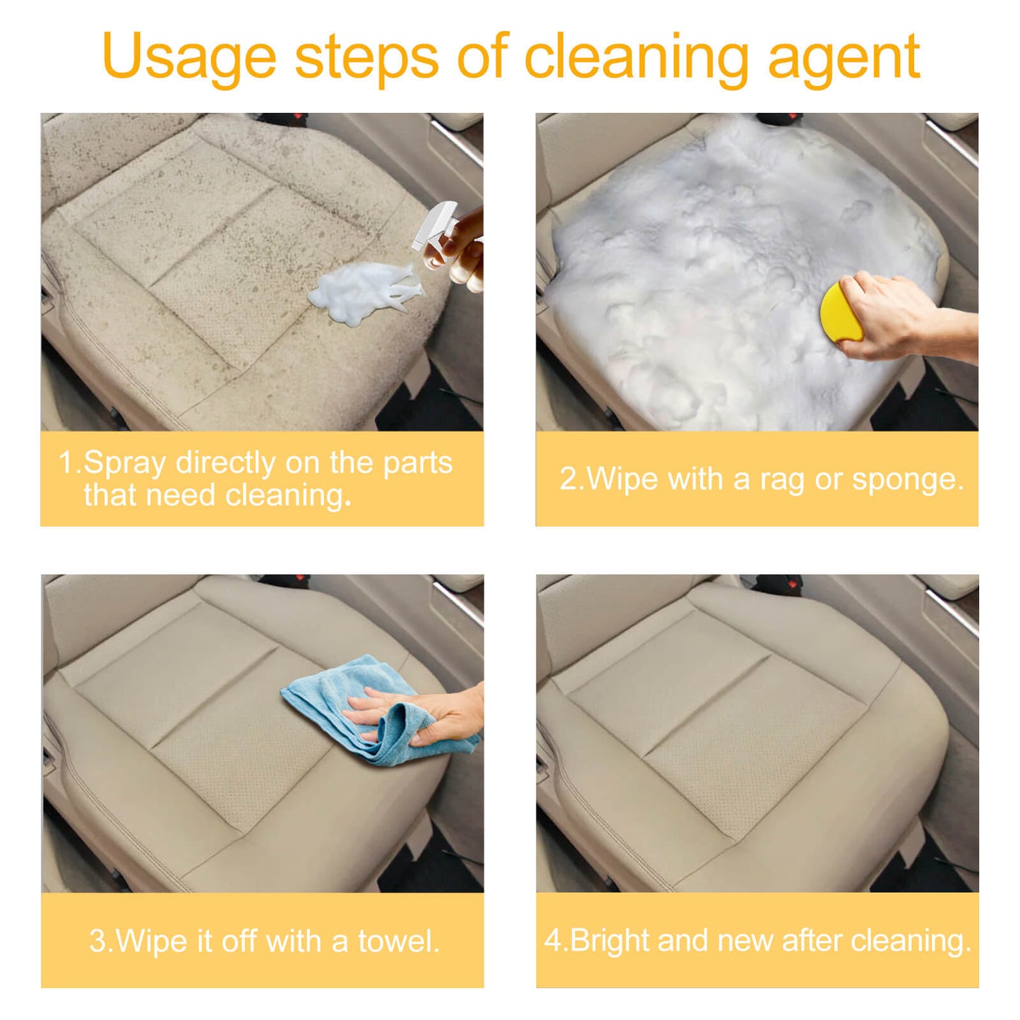 🔥Multi-Purpose Foam Cleaner