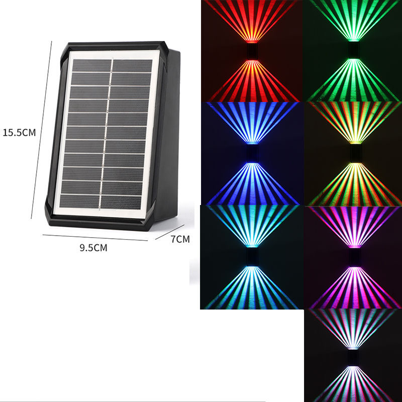 Solar Outdoor Waterproof Wall Light Set