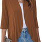 Casual Lightweight Cardigans With Open Front For Women