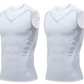 Ionic Shaping Vest – Cooling compression, smooths belly & love handles. Invisible under shirts. Feel confident again! 💪✨