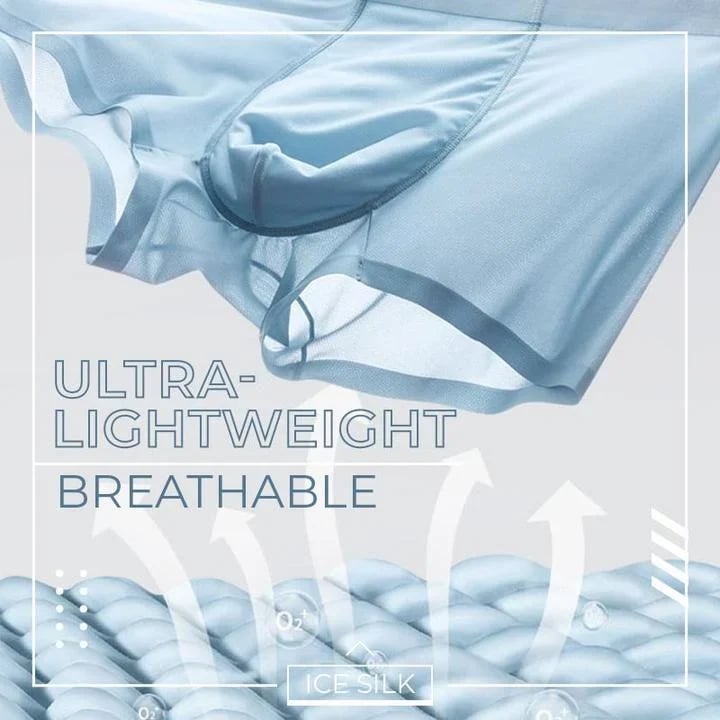 🔥Men's Breathable Ice Silk Underwear