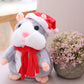 Talking Hamster Plush – repeats whatever you say, auto head-shaking, hilarious fun for kids & adults