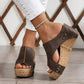 🔥Women's Wedge Sandals with Studded Details