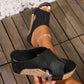 🔥Women's Wedge Sandals with Studded Details