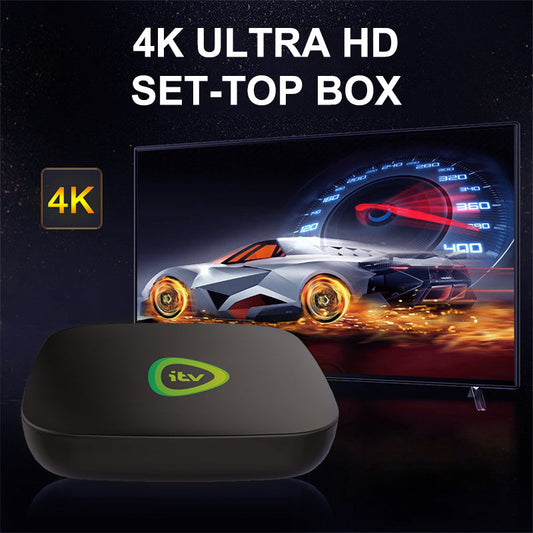 🔥4K Ultra HD Set-Top Box