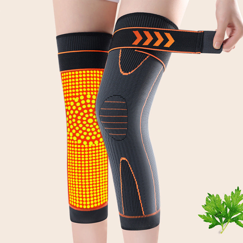 🛡️Dot Matrix Worm wood Non-Slip Warm Knee Brace – hibybuy