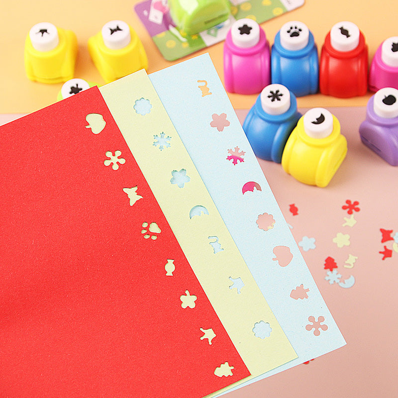 🔥 DIY Paper Punch Set For Children – Create Fun Shapes (stars/hearts/animals) For Crafts and Scrapbooking 🧒✨