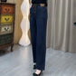 ⏳Time-limited 50% off⏰Women's Drawstring Straight-Leg Jeans with Elastic Waist👖