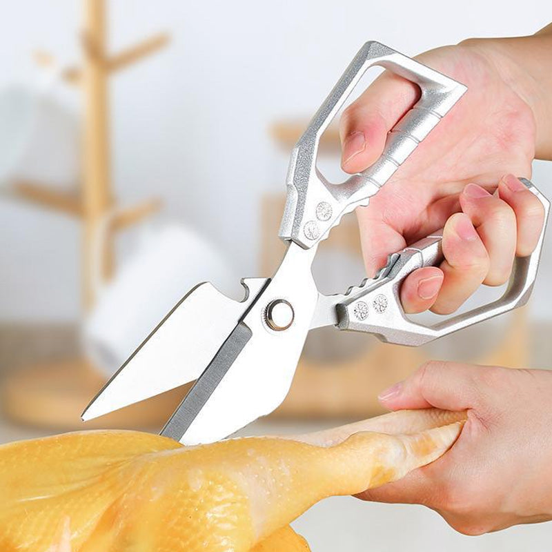 🔥 MULTIFUNCTIONAL TITANIUM-COATED KITCHEN SHEARS