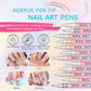 🎁Christmas Gift🎄12-Color Professional Nail Art Pen Set