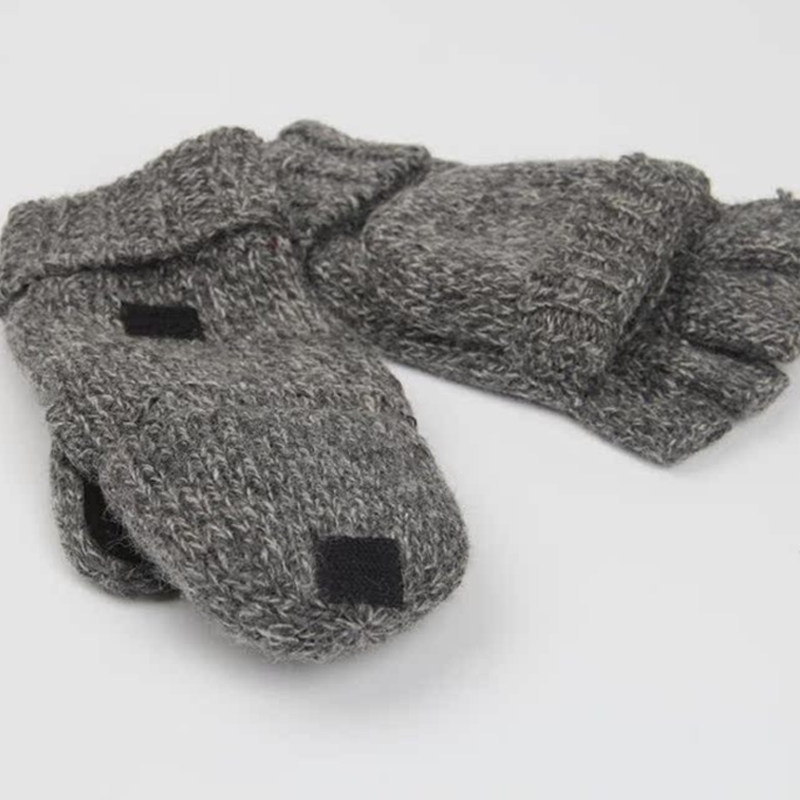 🧤 Flip-Top Fingerless Mittens | Unisex Warm Gloves ❄️ for Touchscreen, Office & Cycling - Keep Hands Toasty All Winter! 🔥