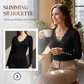 ⏳Time-Limited Special⏰Value Bundle: Lace Detail V-Neck Top for Women + Brooch