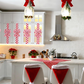 Self-adhesive Backing, Large 3D Bow ❤️ Elegant heart-shaped ribbon | Tear and stick easily ✨ A must-have for holiday decorations