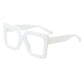 Chic Oversized Square Blue Light Blocking Glasses