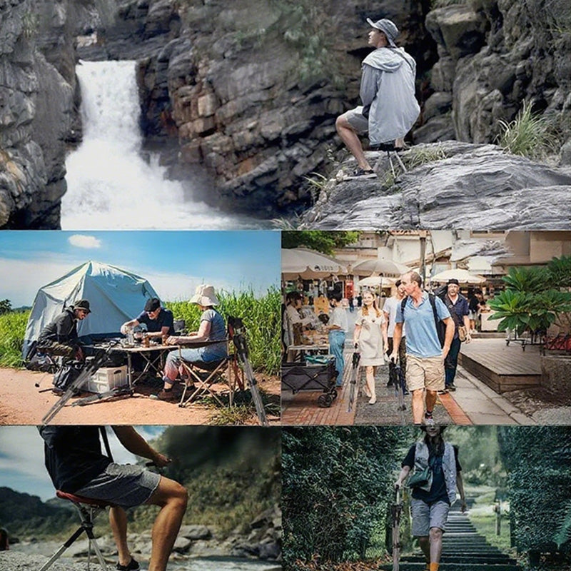 ⏳Time-Limited Special⏰2-in-1 Foldable Cane With Chair🌟 Freedom To Walk, Rest, And Explore With Ease!