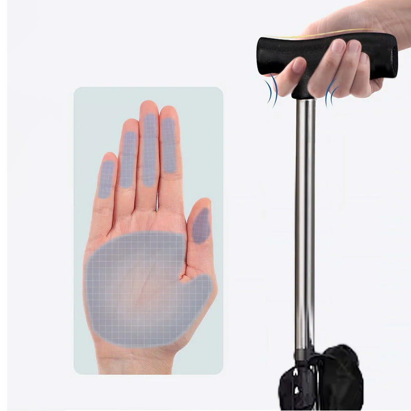 ⏳Time-Limited Special⏰2-in-1 Foldable Cane With Chair🌟 Freedom To Walk, Rest, And Explore With Ease!