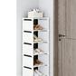 👠🚪 Vertical Shoe Rack for Entryway – Space-Saving, Sturdy Metal Frame & Easy Assembly 👟