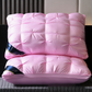 💞 Washable Ergonomic Neck Pillow – Breathable and soft with 3D stitching.
