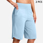 🔥Women's High-Waist Yoga Shorts with Pockets