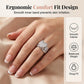 Sparkling Heart-Shaped Ring for Women