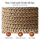 Straw Hat with Retro Bow – Foldable & Breathable for Summer