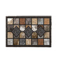 Geometric Stone Pattern Doormat