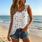 🌸 Women's Floral Print Tank Top – Chic V-Neck & Flowy Fit – Summer Wardrobe Essential 🌞