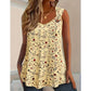 🌸 Women's Floral Print Tank Top – Chic V-Neck & Flowy Fit – Summer Wardrobe Essential 🌞