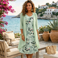 🔥Women's Elegant Chiffon Dress & Cardigan 2-Piece Set