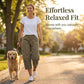👖Women's Relaxed Casual Cargo Capris – Utility Pockets, Breathable, Relaxed Fit ✨