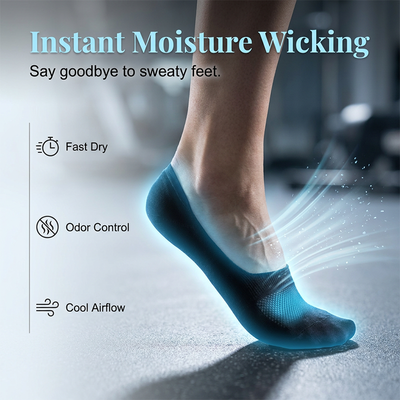🌸💥Ultra-Low Cut Cooling Liner Socks for Women and Men