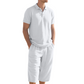 Casual Linen Shirt and Pants Set for Men – Lightweight, breathable, and relaxed fit 👖