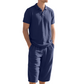 Casual Linen Shirt and Pants Set for Men – Lightweight, breathable, and relaxed fit 👖