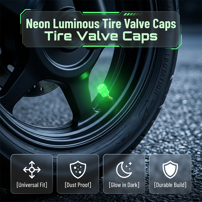 Universal Luminous Tire Valve Caps