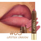 Long-Lasting Matte Lip Crayon for Women | 2-in-1 Liner & Lipstick | Hydrating & Non-Drying | Precision Triangular Tip | 6 Colors ✨