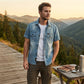 🚨 FINAL HOURS! ⏳ 50% OFF – Built to Last! 👕New Summer Men Denim Short Sleeve Shirt 💨Cool Breathable Trendy Men Clothes