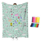 🎨✨Creative Cozy Coloring Blanket Kit – DIY Art & Relaxation Activity