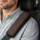 Universal Faux Suede Seat Belt Shoulder Pads | Soft Thick Comfort Cushion ✨