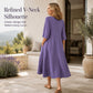 🔥Women’s Oversized A-Line Midi Dress with Pockets