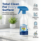 🏠💨Multi-Surface Cleaning Spray – Eliminates Odors, Removes Stubborn Grime – Gentle Formula for Daily Use – Includes Towel