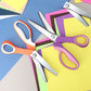 🧵 Premium Stainless Steel Pinking Shears – Ergonomic Soft-Grip, Zigzag Cut ✂️
